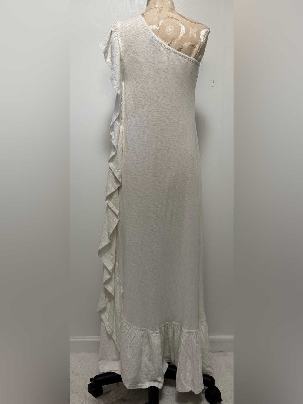 FP Beach Elisa White Maxi Dress S Beach Bridal Honeymoon Resort - Picture 7 of 12